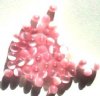 50 4mm Round Pink Fiber Optic